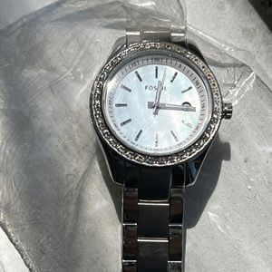 ✨Fossil✨silver watch